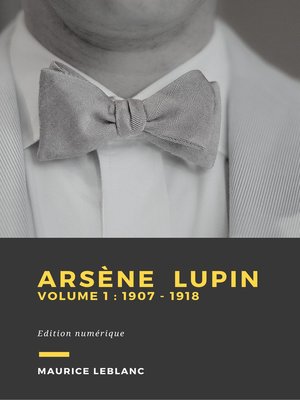 cover image of Arsène Lupin--Volume 1